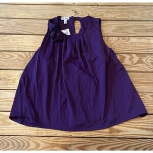 NWT $44.99 La Befana Sleeveless Top Size Small Women’s Purple